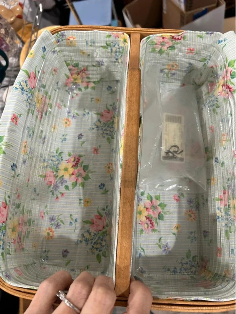 Longaberger Carry & Caddy basket set